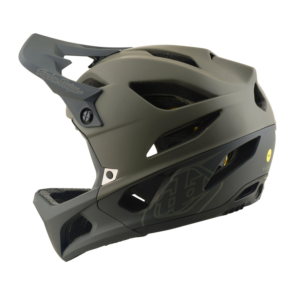 Casque VTT TROY LEE DESIGNS STAGE MIPS DRONE TARMAC Gris