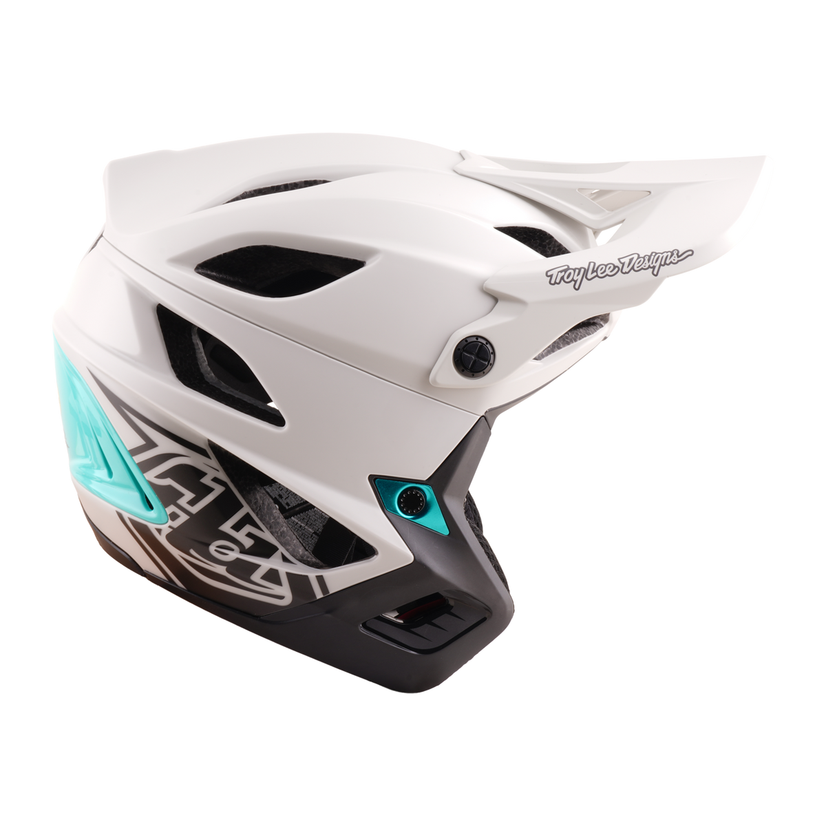 Casque VTT TROY LEE DESIGNS STAGE STUNT DRONE PUMICE Gris/Vert