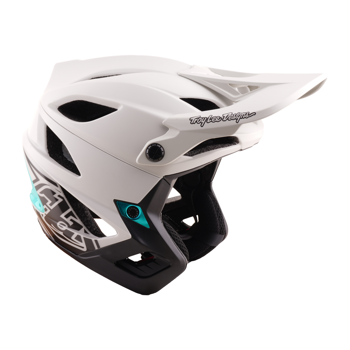 Casque VTT TROY LEE DESIGNS STAGE STUNT DRONE PUMICE Gris/Vert