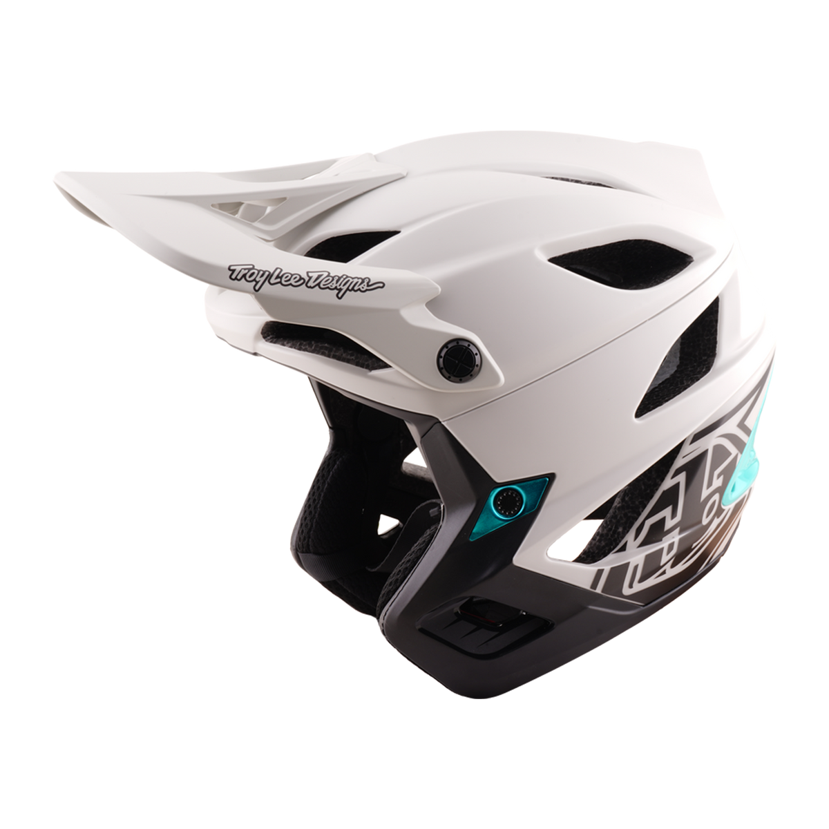 Casque VTT TROY LEE DESIGNS STAGE STUNT DRONE PUMICE Gris/Vert