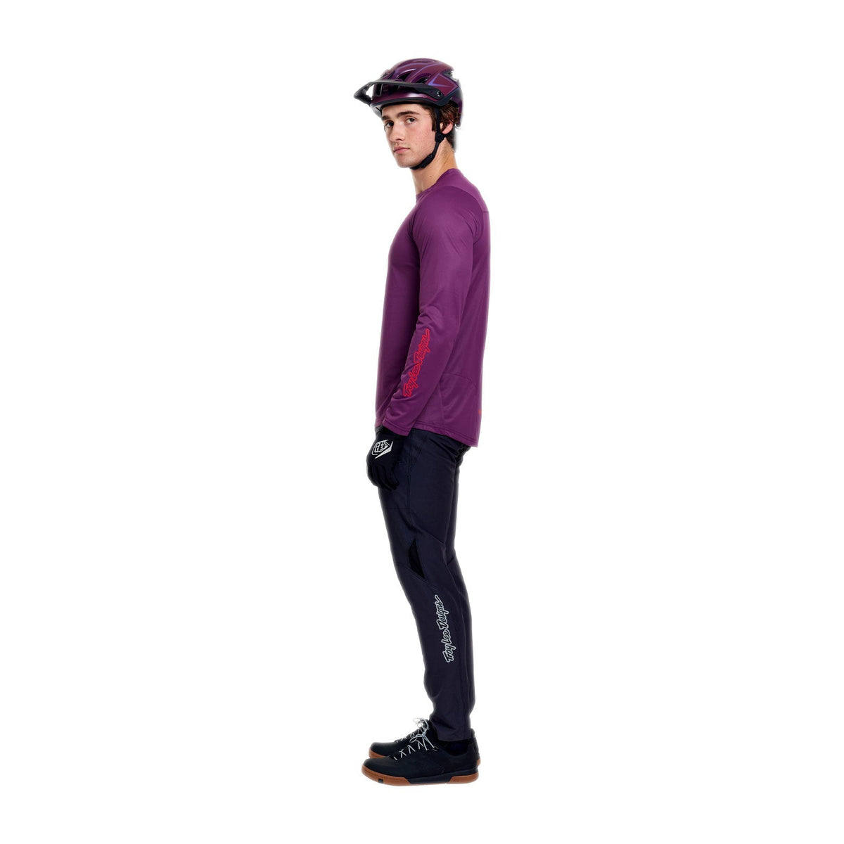 Maillot TROY LEE DESIGNS SKYLINE PRO MONO Manches Longues Sangria