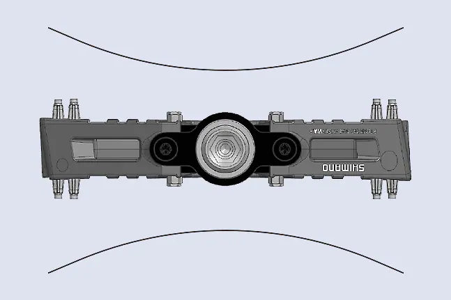 Pédales Plates SHIMANO XT PD-M8240