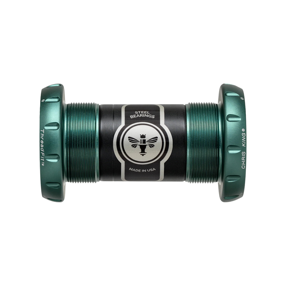 Boîtier de Pédalier CHRIS KING ThreadFit 30 68/73mm Vert