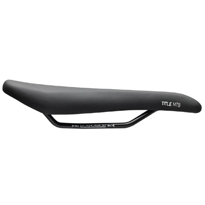 Selle Title MS2 noire, vue de profil