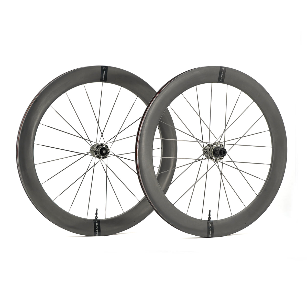 Paire de Roues SCOM ULTRA 62+ Tubeless Ready (Center Lock)