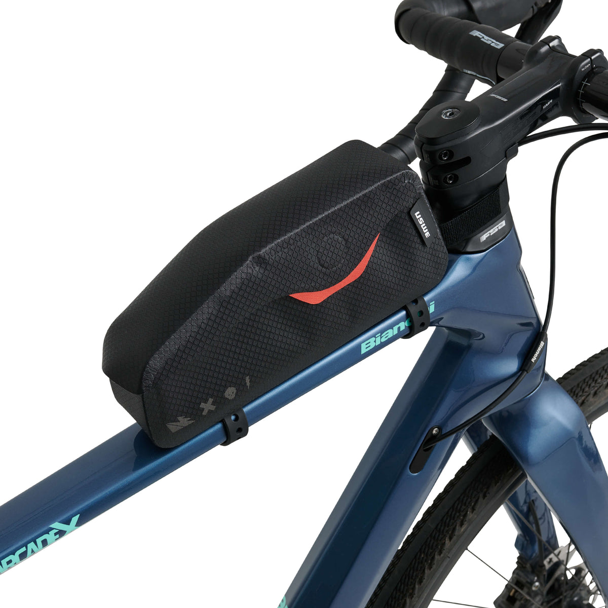 Sacoche de Cadre USWE TOP TUBE MAGNETIC 1.2 L