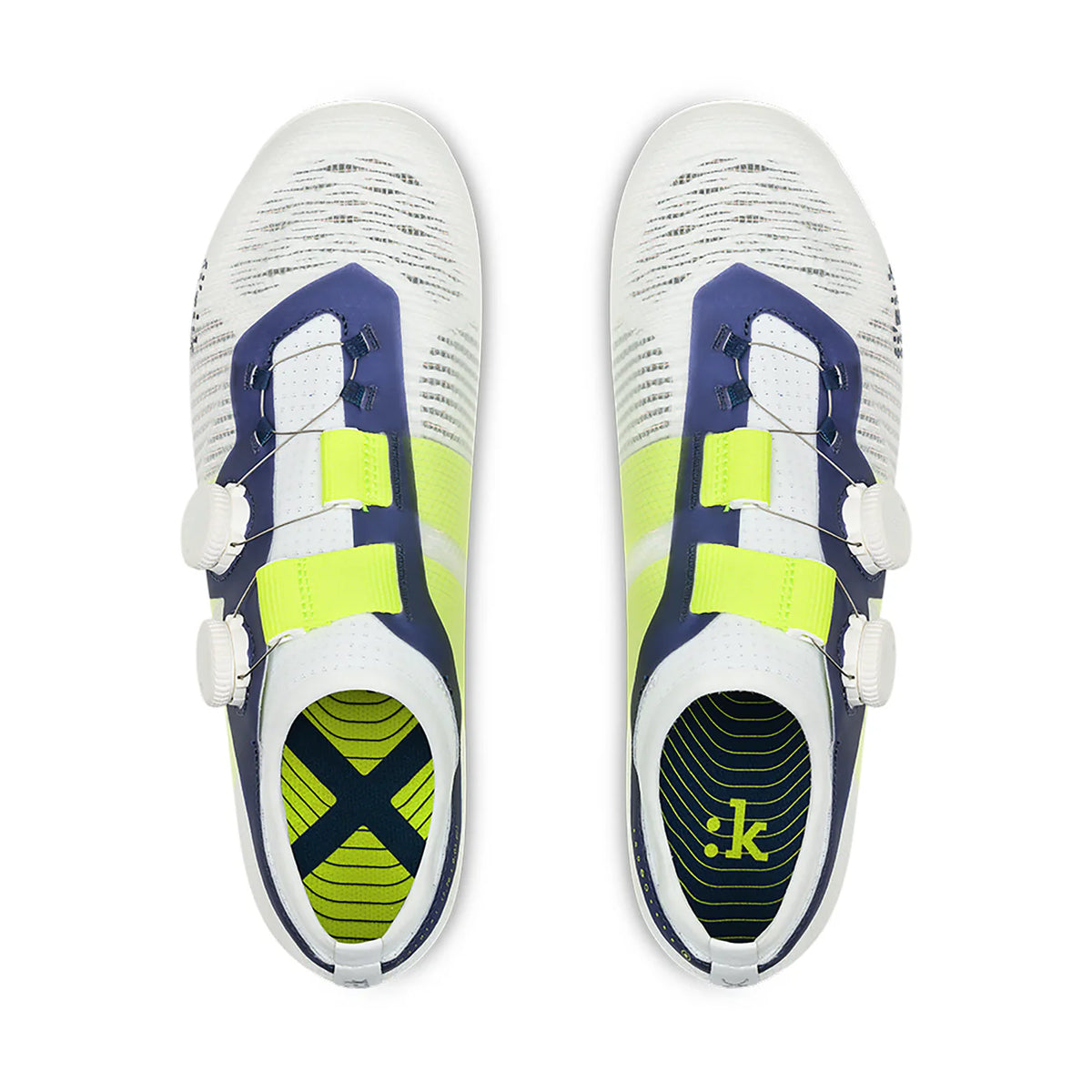 Chaussures Route FIZIK VEGA CARBON Blanc/Bleu/Jaune