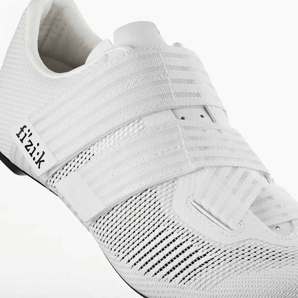 Chaussures Route FIZIK VENTO POWERSTRAP AEROWEAVE Blanc