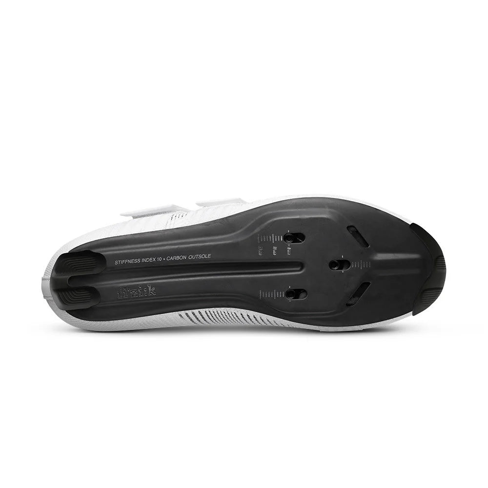 Chaussures Route FIZIK VENTO POWERSTRAP AEROWEAVE Blanc