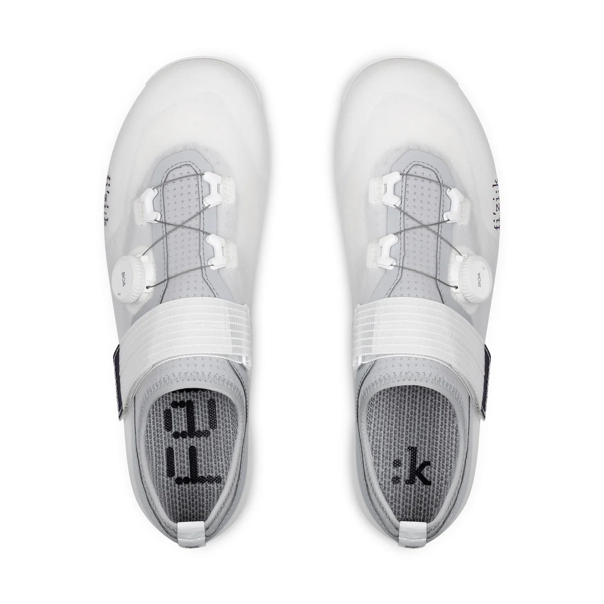 Chaussures VTT XC/Gravel FIZIK FEROX 2 Blanc/Gris