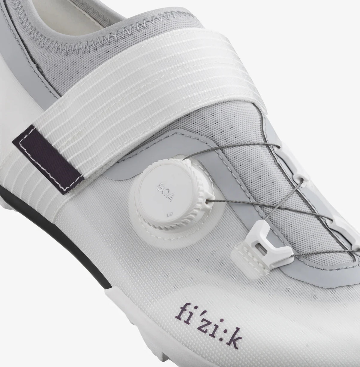 Chaussures VTT XC/Gravel FIZIK FEROX 2 Blanc/Gris