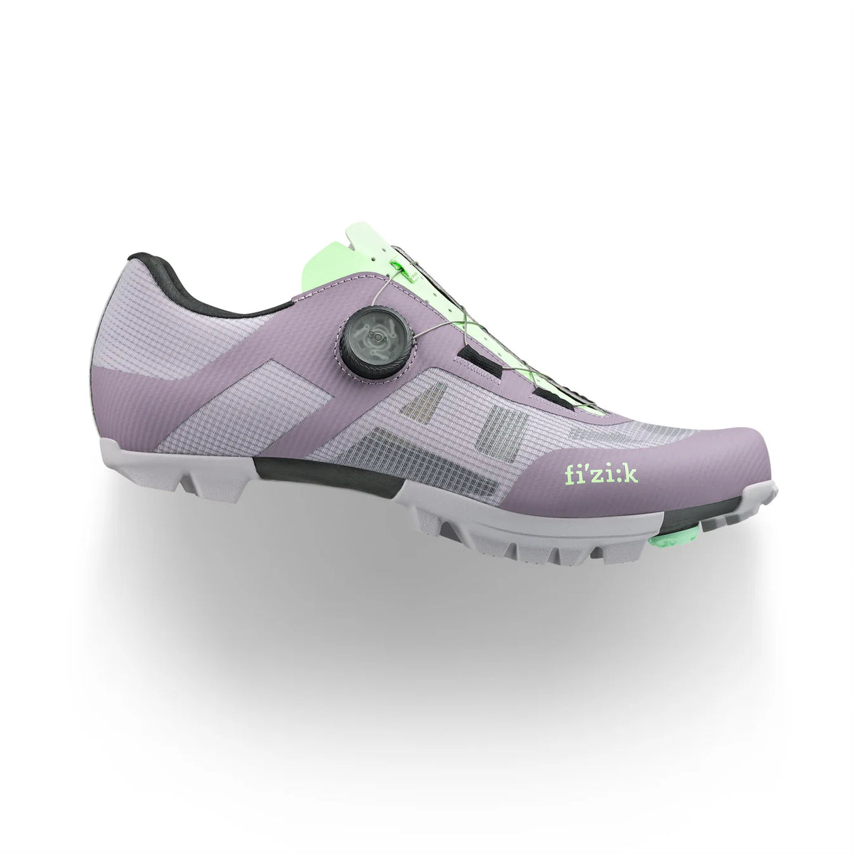 Chaussures VTT XC/Gravel FIZIK VENTO PROXY WIDE Lavande/Vert