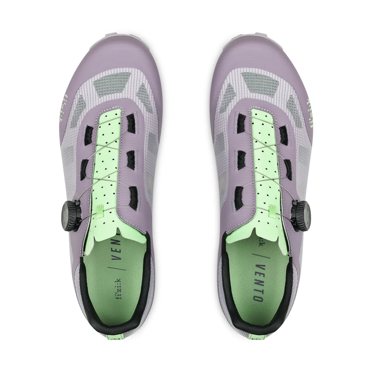 Chaussures VTT XC/Gravel FIZIK VENTO PROXY WIDE Lavande/Vert