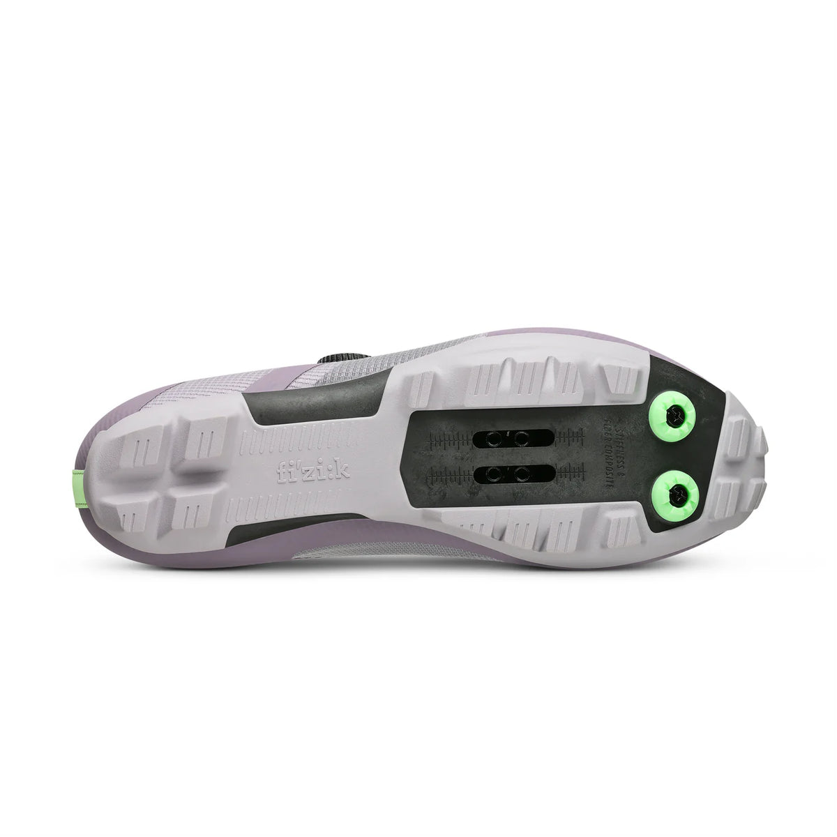 Chaussures VTT XC/Gravel FIZIK VENTO PROXY WIDE Lavande/Vert