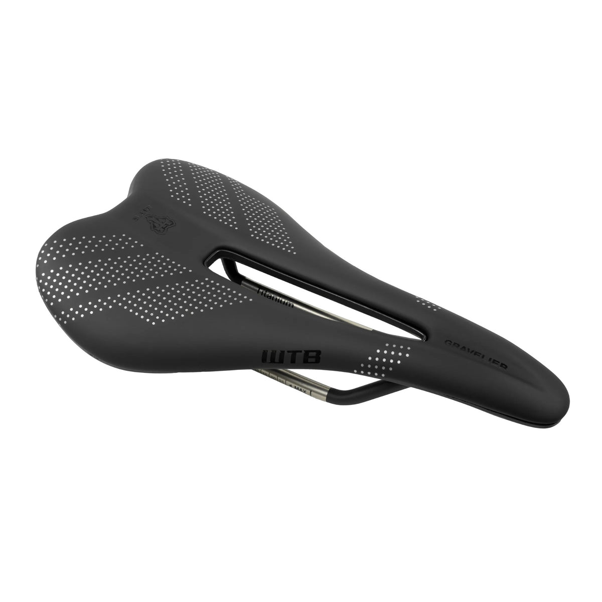 Selle WTB GRAVELIER Medium 140mm Rails Titane