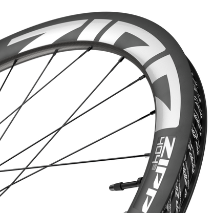 Paire de Roues ZIPP 404 S A1 Tubeless Ready (Center Lock) Noir/Blanc