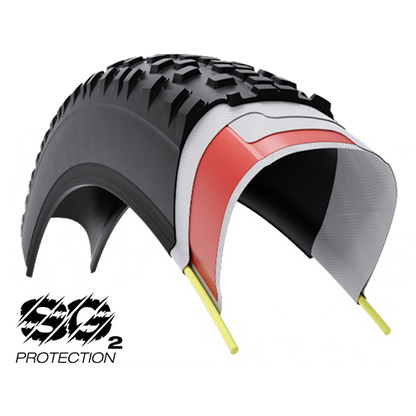 Pneu WTB VULPINE TCS LIGHT FAST ROLLING DUAL DNA SG 120tpi 700x40c Tubeless Ready Beige
