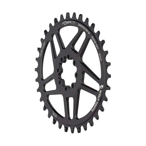 Plateau Mono Oval WOLF TOOTH 12V SRAM Direct Mount 8 vis Offset 3mm