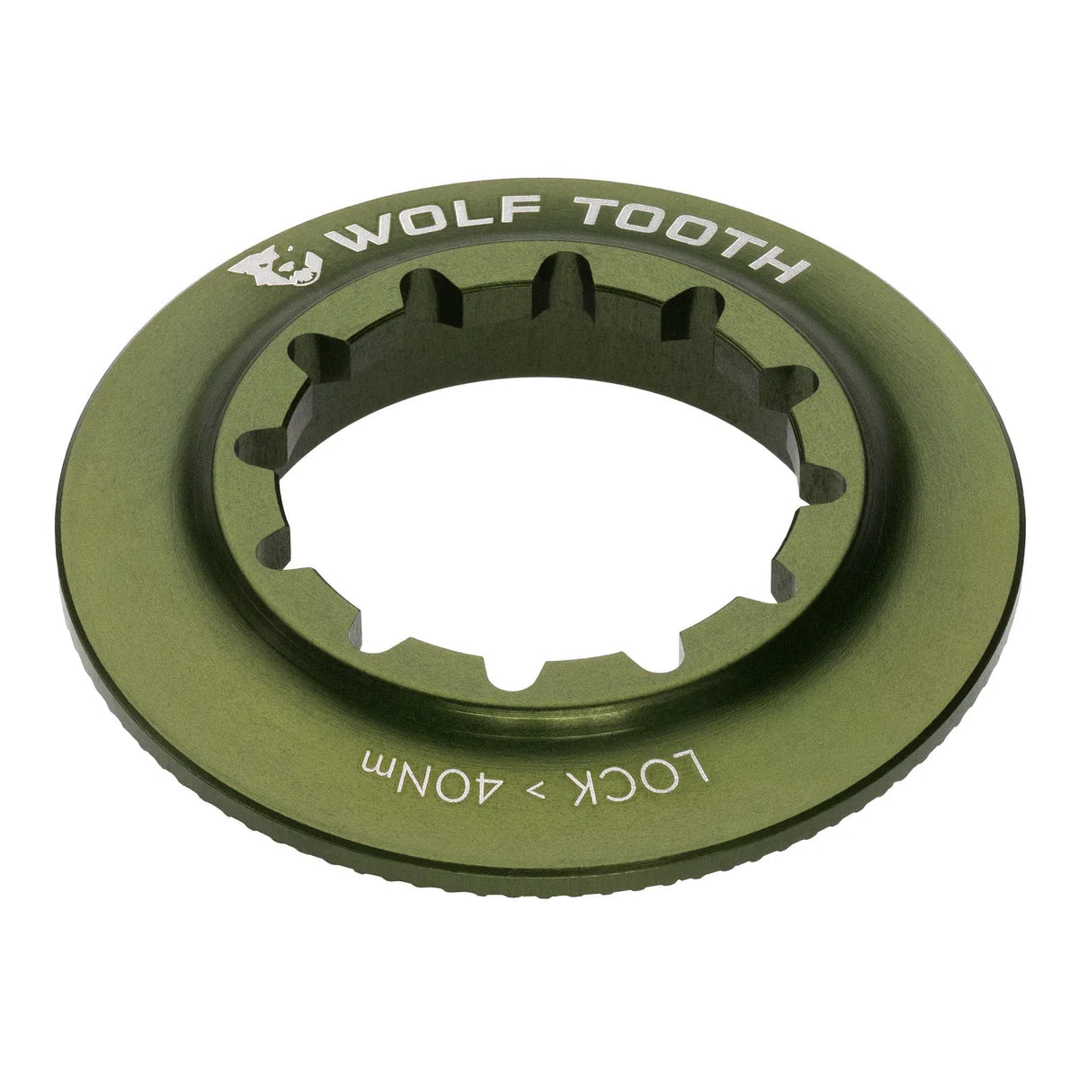 Ecrou Centerlock Interne WOLF TOOTH Olive