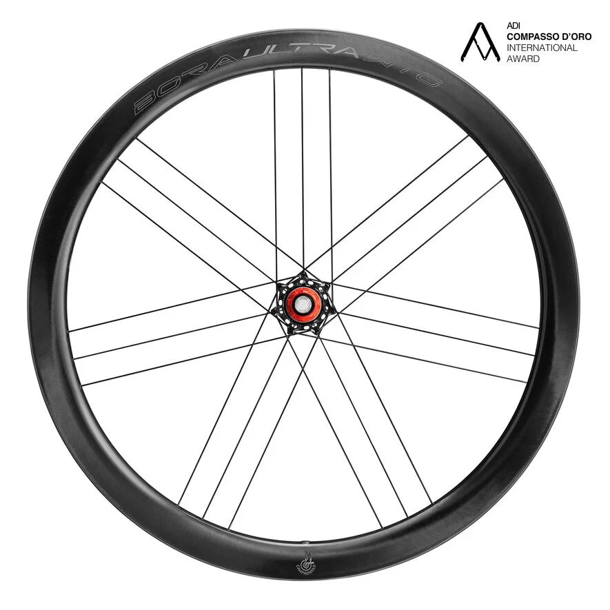 Paires de Roues CAMPAGNOLO BORA ULTRA WTO 45 C23 DISC Tubeless Ready (Center Lock) Chrome