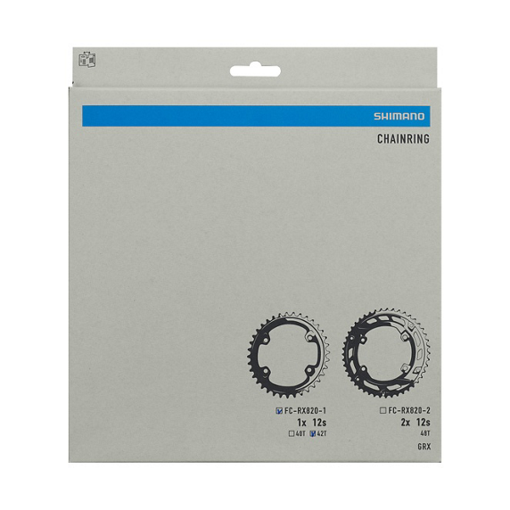 Plateau Mono 12V SHIMANO GRX RX820 110mm