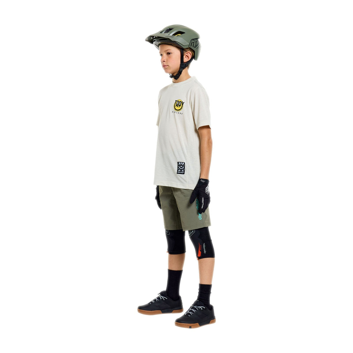 Short TROY LEE DESIGNS YOUTH SKYLINE TRAIL MONO Junior Kaki