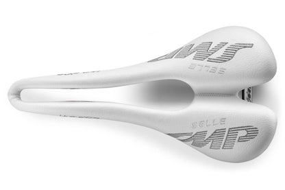 Selle SMP LITE 209 Largeur 139mm Rails Inox Blanc