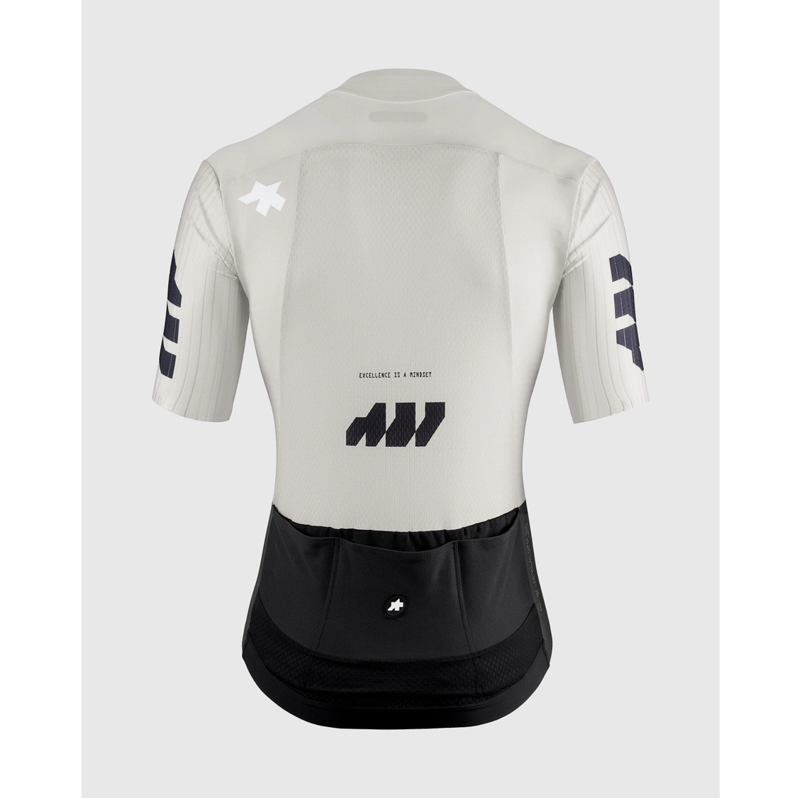 Maillot ASSOS EQUIPE RS S11 Something to Say Manches Courtes Blanc