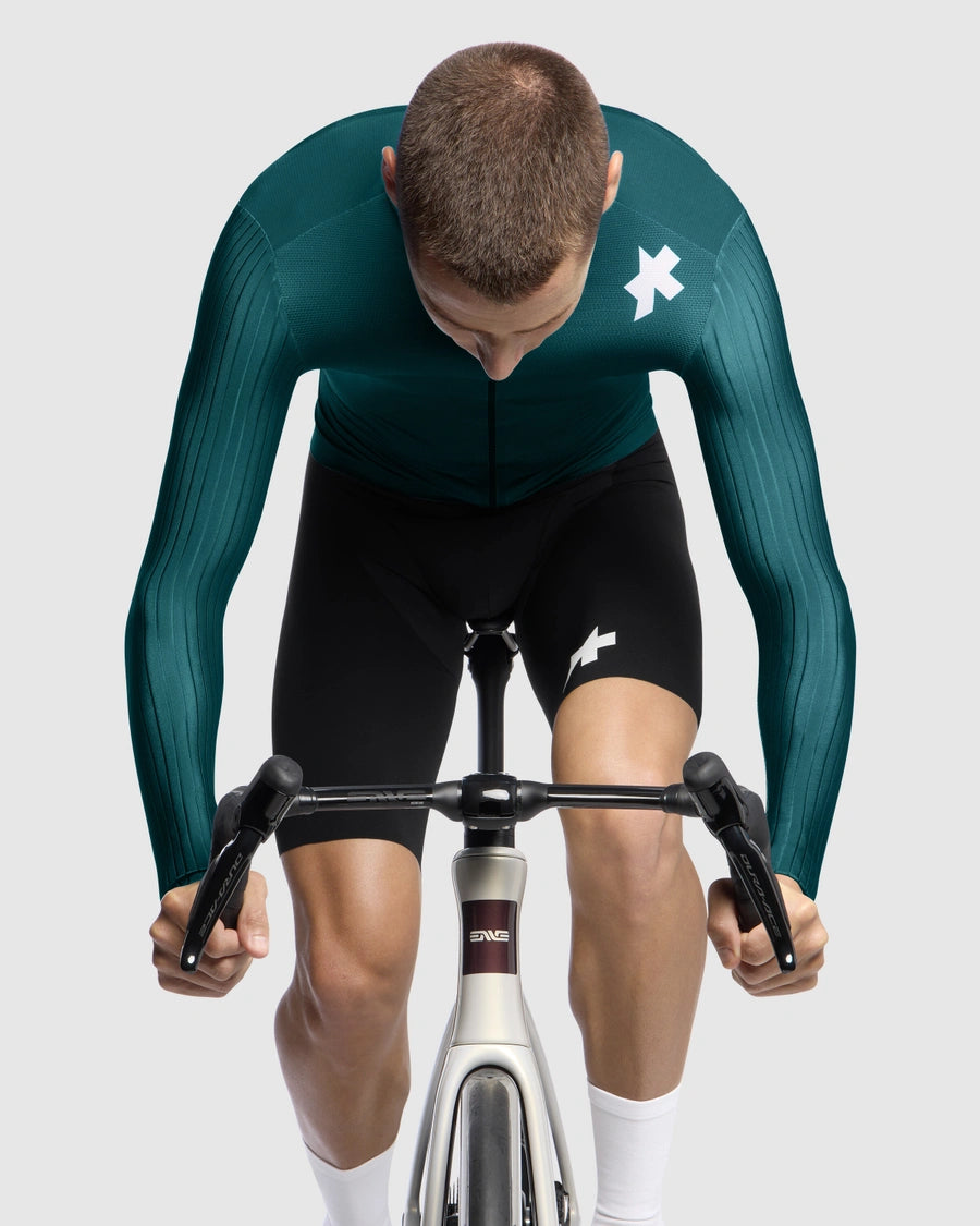 Maillot ASSOS EQUIPE RS S11 Manches Longues Petrol