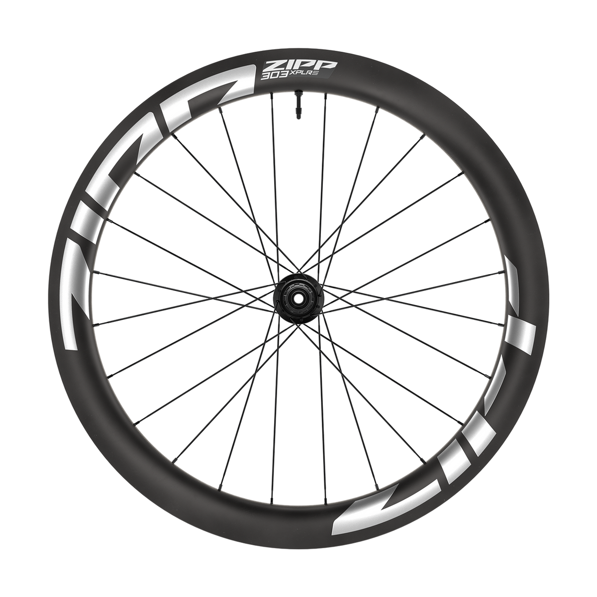 Roue Arrière ZIPP 303 XPLR S Tubeless Ready (Center Lock) Noit/Blanc