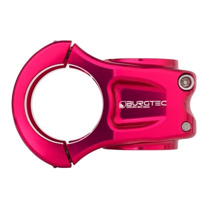 Potence BURGTEC ENDURO MK3 Rose — vue de profil