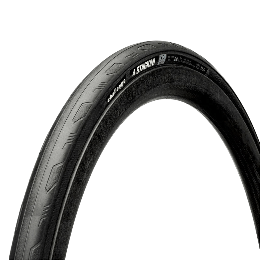 Pneu CHALLENGE 4 STAGIONI XP 700c Tubeless Ready Noir