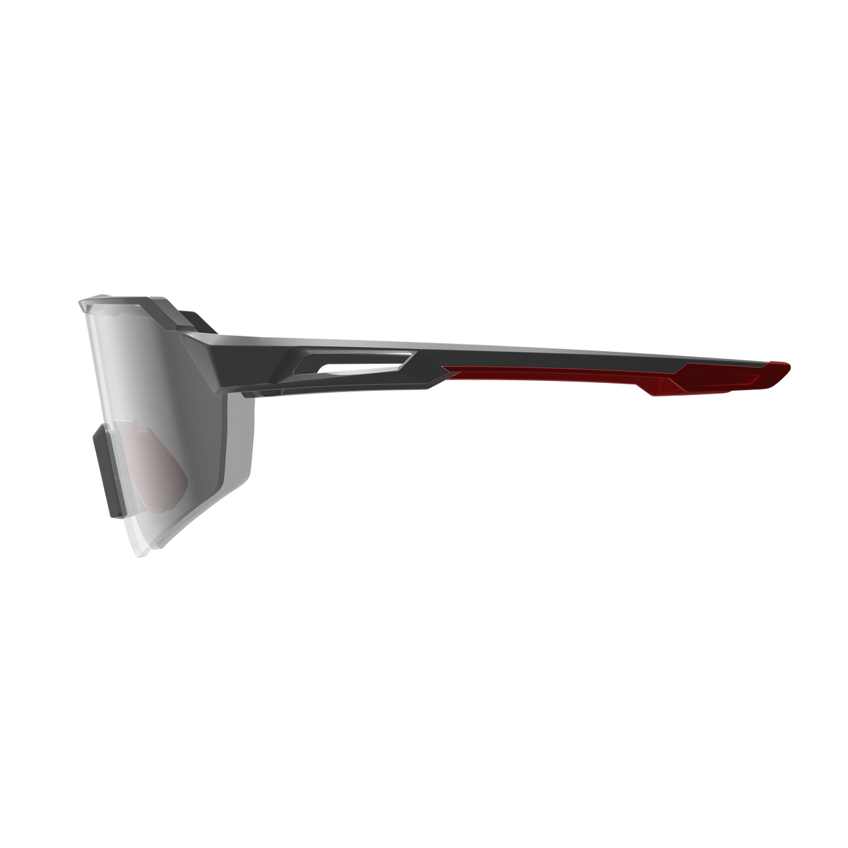 Lunettes LEATT RIDEVIZ LITE LARGE Satin Gris Verre Iriz Argent