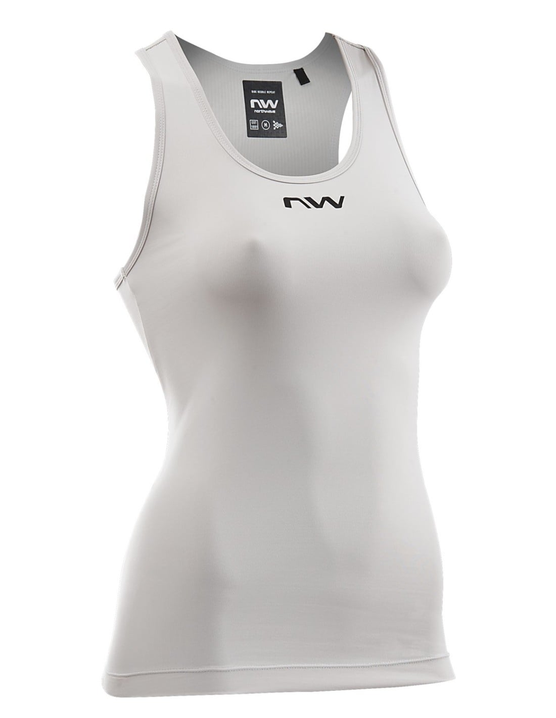 Maillot NORTHWAVE ESSENCE TANK Femme Sans manches Gris