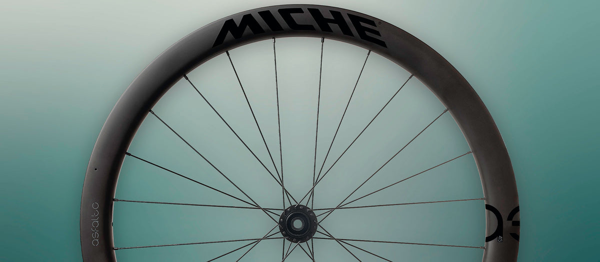 Paire de Roues MICHE ASFALTO 45 Tubeless Ready (Center Lock)