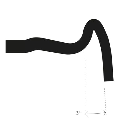 Cintre DEDA GERA ALU 24° POB Finish