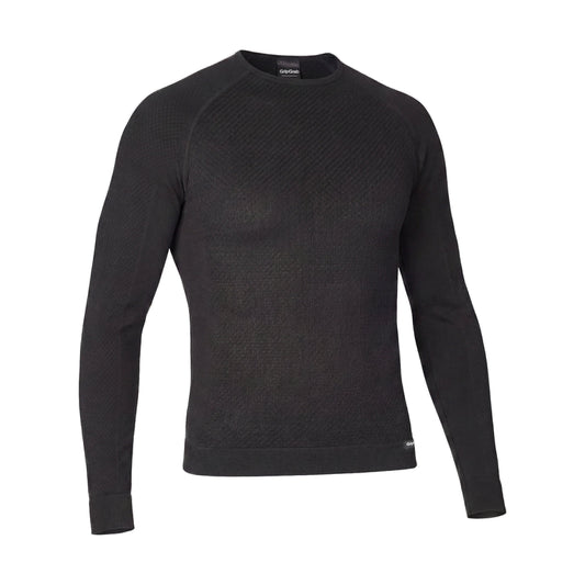 Sous-Vêtement Manches Longues GRIPGRAB PACR WINTER SEAMLESS Noir