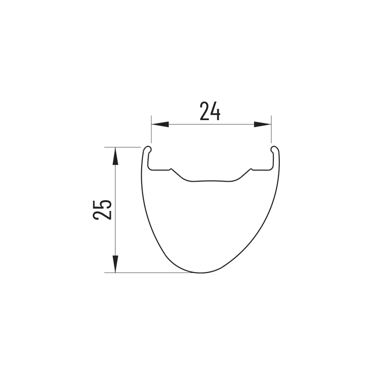 Paire de Roues MICHE GRAFF Tubeless Ready (Center Lock)