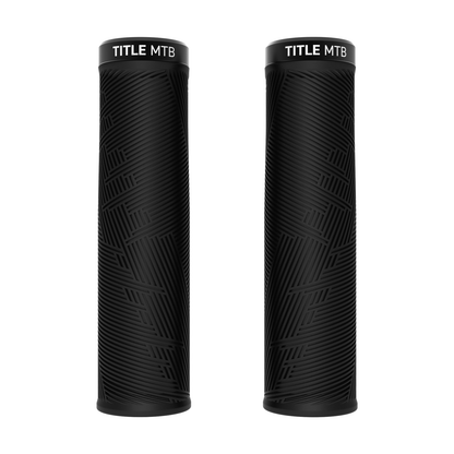 Grips Title MTB FORM Lock-On XL Noir - paire vue de face