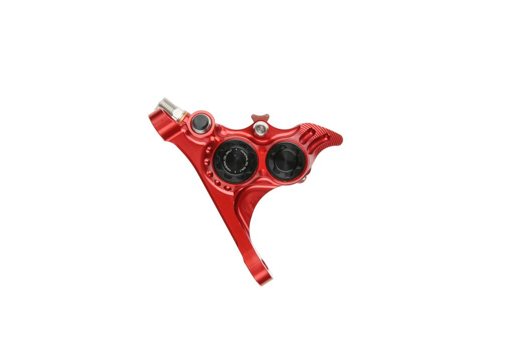 Etrier de Frein Avant HOPE RX4+ SL FMF (+20) 70mm 4 Pistons Minéral Rouge