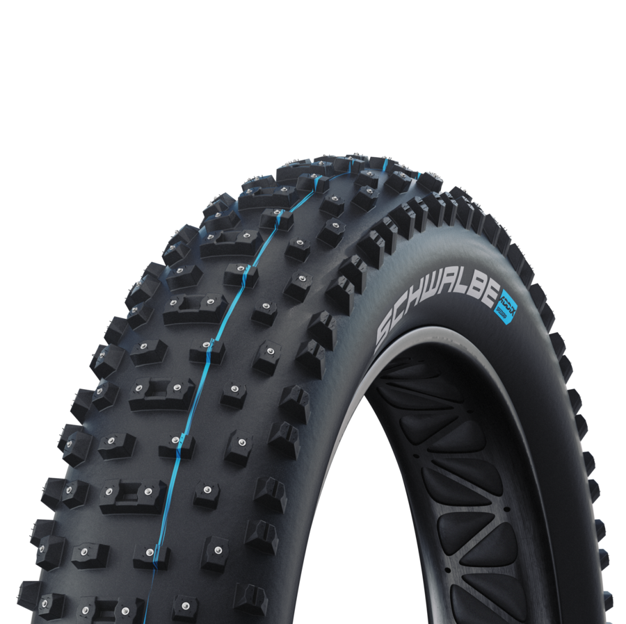 Pneu SCHWALBE Al MIGHTY SuperGround Speedgrip 26x4.80 Tubeless Easy Souple Noir - 328 Clous