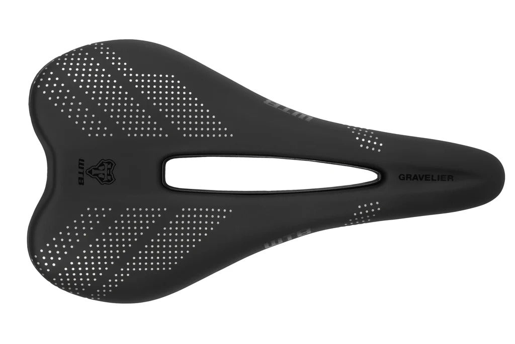 Selle WTB GRAVELIER Medium 140mm Rails Titane