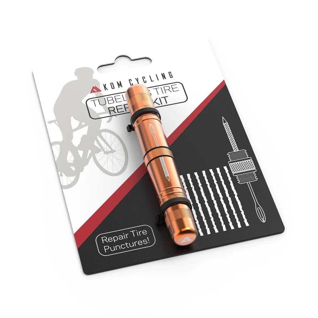 Kit de Réparation KOM CYCLING Tubeless Orange