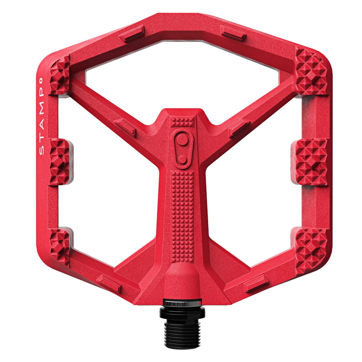 Pédales Plates CRANKBROTHERS STAMP 0 Large Rouge