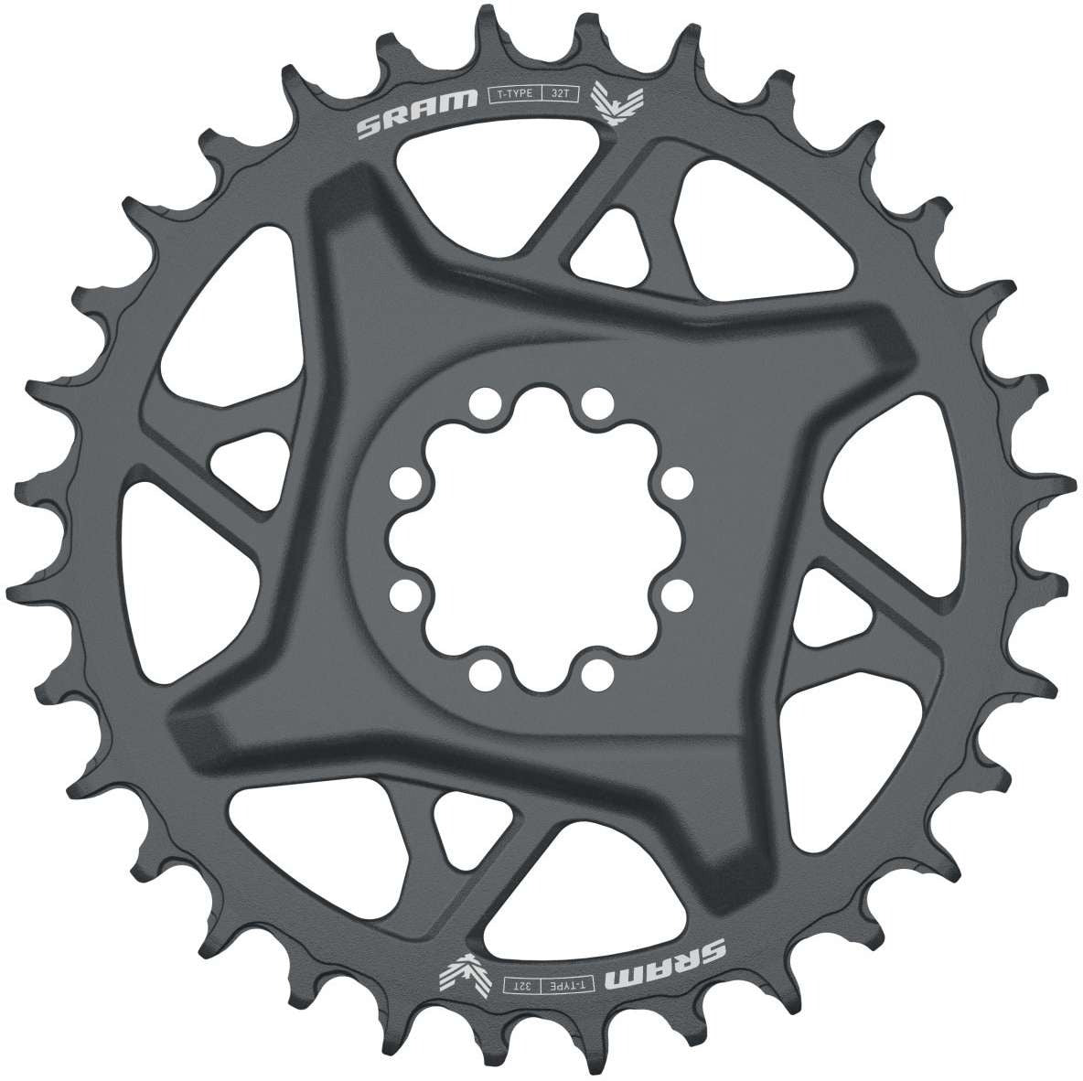Plateau Mono SRAM GX T-Type EAGLE BOOST 12V DM Offset 3mm Gris