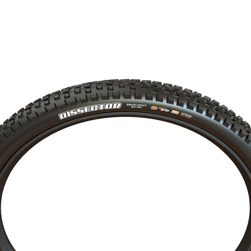 Pneu MAXXIS DISSECTOR G2 29x2.40 WT 3C MaxxGrip Double Down Tubeless Ready Souple Noir