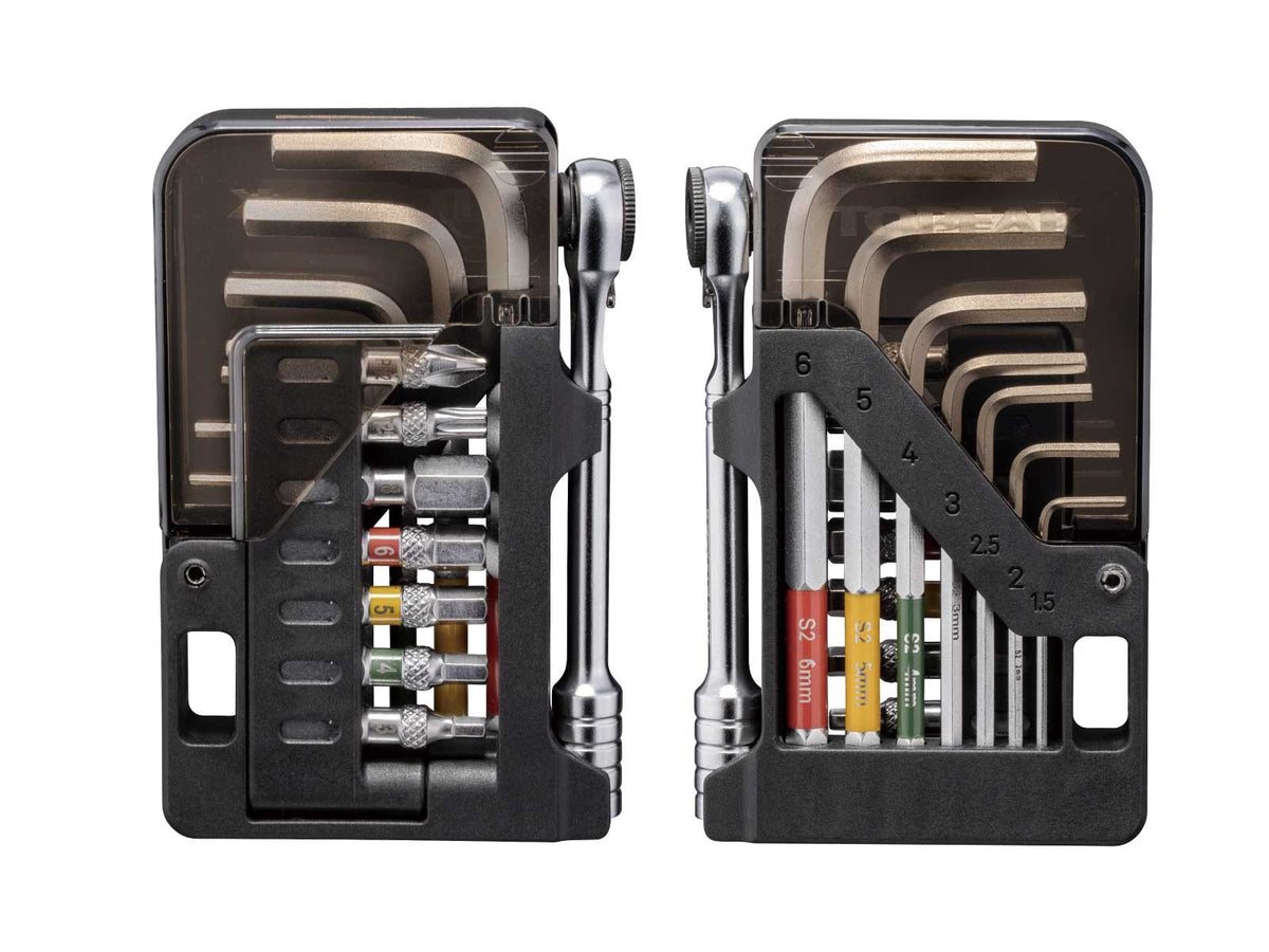 Set de Clé à Cliquets TOPEAK OMNI (15 Pièces)