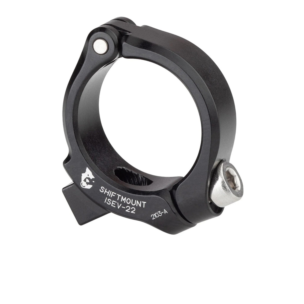Adaptateur de Fixation WOLF TOOTH ShiftMount ISII - 22 Shimano I-SPEC EV Shifter > Cintre 22.2 mm