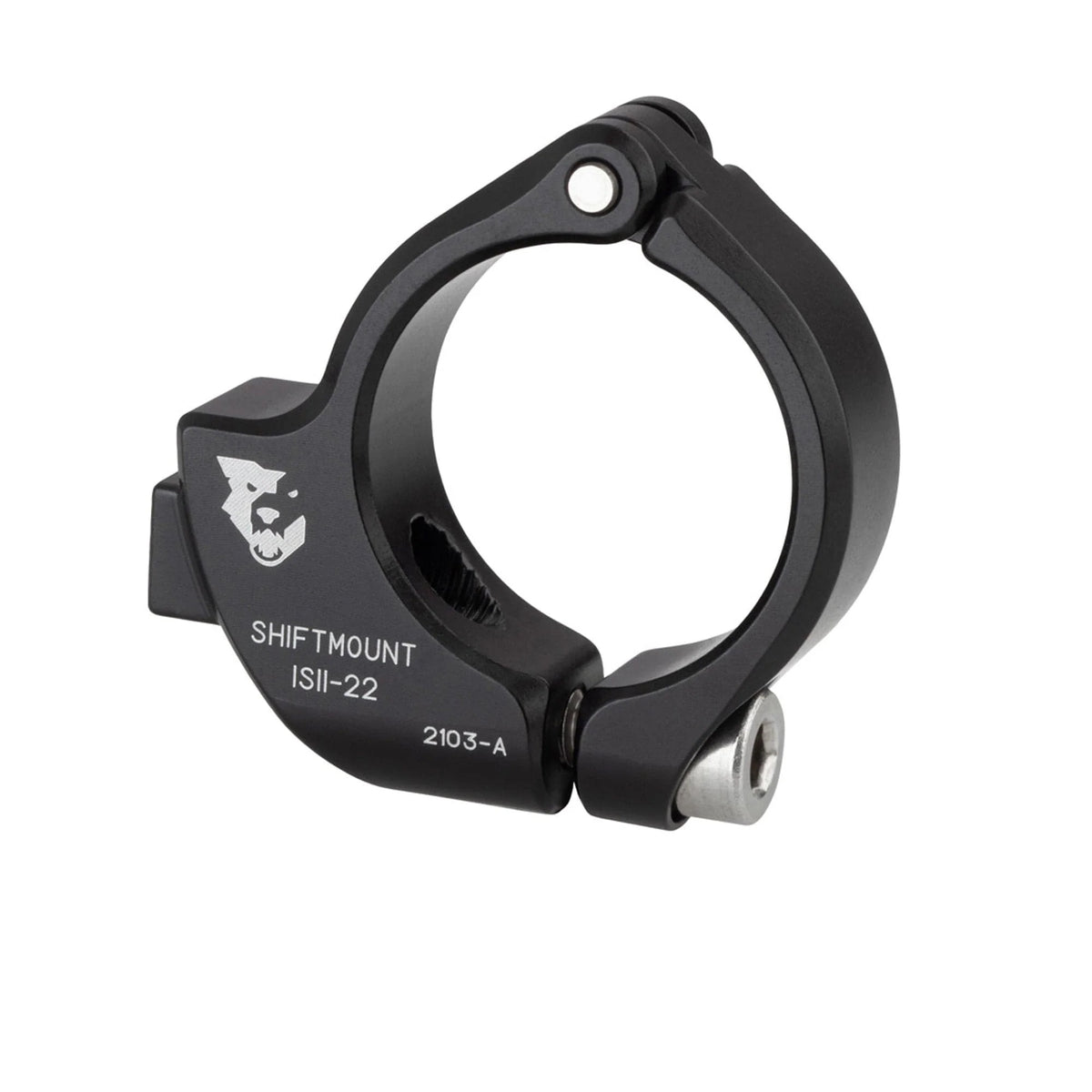 Adaptateur de Fixation WOLF TOOTH ShiftMount ISEV- 22 Shimano I-SPEC II Shifter > Cintre 22 mm