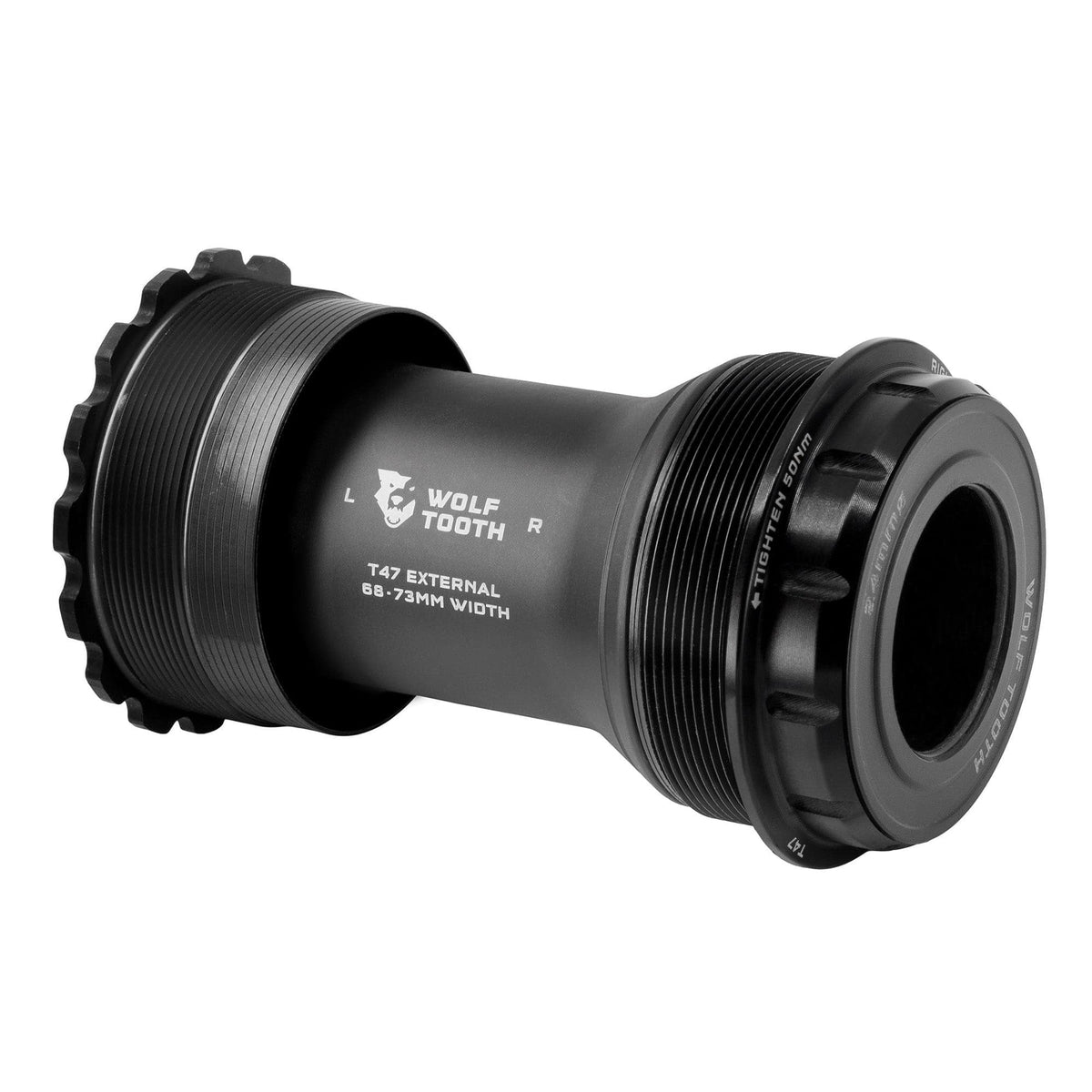 Boitier de Pédalier WOLFTOOTH T47 TREK Asymétrique 24mm